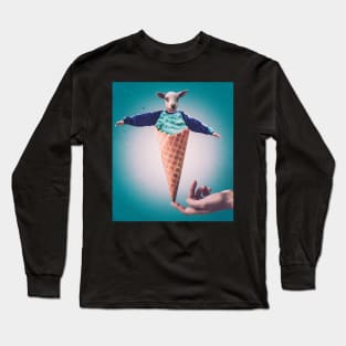 Ice Cream Sheep Long Sleeve T-Shirt